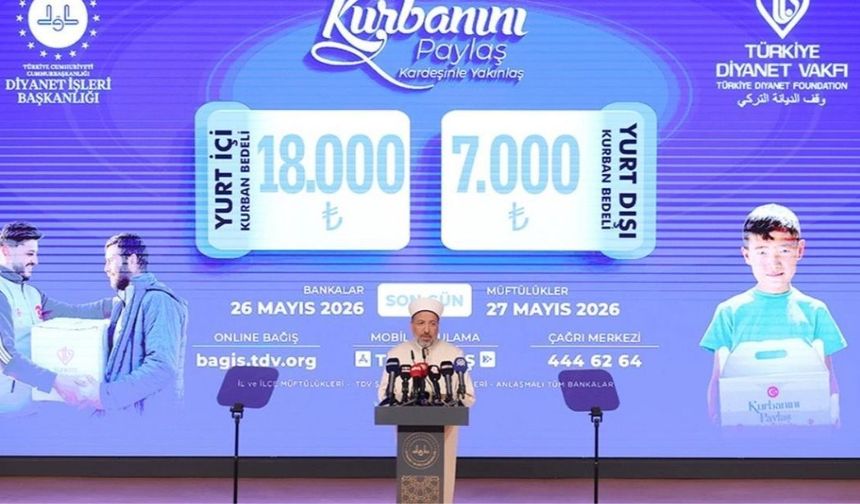2026 Vekaletle Kurban Fiyatları Belli Oldu! Diyanet Açıkladı