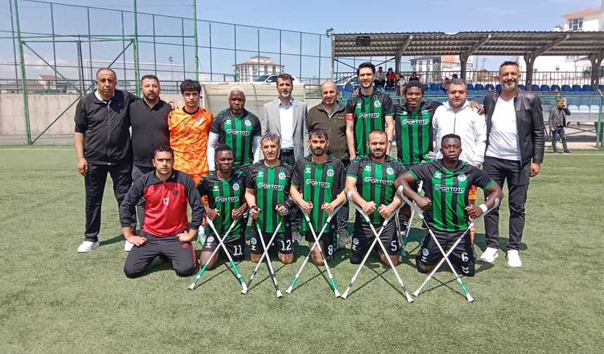 Malatya Büyükşehir Ampute Futbol Takımı Yarı Finalde! Kupada Güçlü Yürüyüş