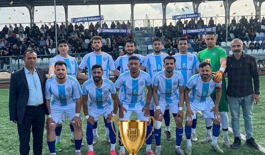 Hekimhan Girmanaspor’dan Şampiyonluk Sonrası Net Mesaj