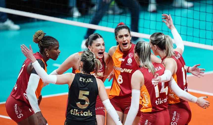 CEV Kupası'nda Şampiyon Galatasaray Daikin