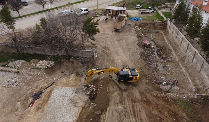 Darende'de Sadrazam Mehmet Paşa Halk Kütüphanesi'nin inşasına başlandı