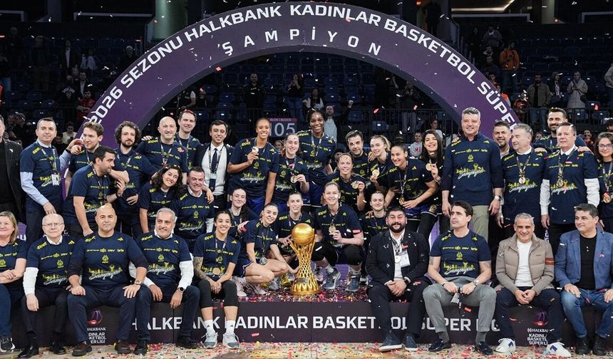 Fenerbahçe, Kadınlar Basketbol Süper Ligi'nde 20. kez şampiyon