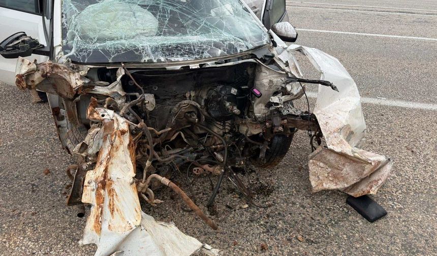 Malatya’da Kontrolden Çıkan Otomobil Tabelaya Çarptı: 2 Yaralı