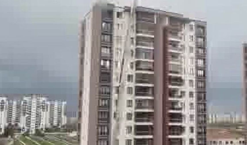 Diyarbakır’da 14 Katlı Binada Korkutan Yangın