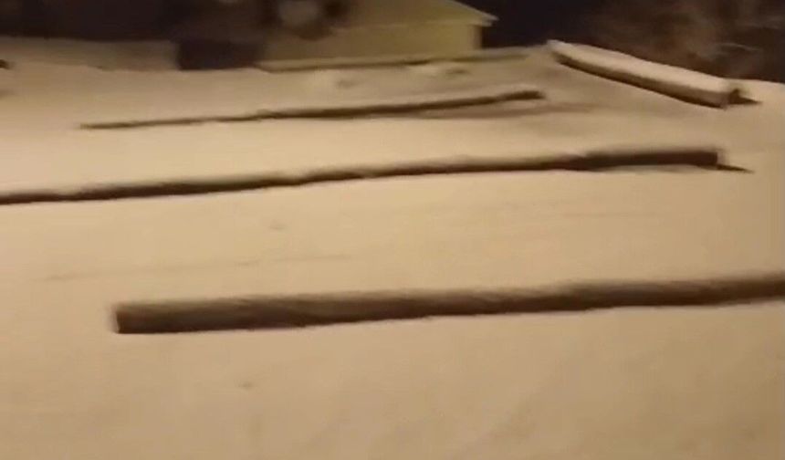 Elazığ Karakoçan'da kar yağışı etkili oldu