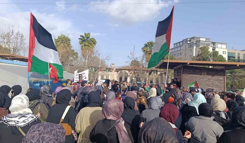 İsrail'in İdam Yasasına Şanlıurfa'lı Kadınlardan Tepki Geldi