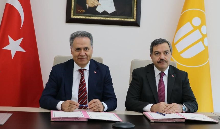Malatya'da İki Üniversite Arasında İş Birliği Protokolü İmzalandı