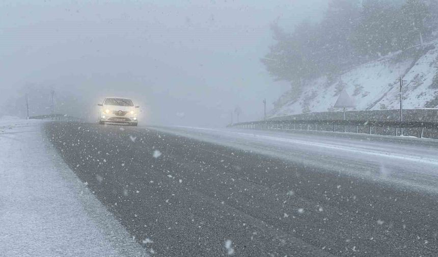 Sivas’ta Yükseklerde Kar Etkili Oldu