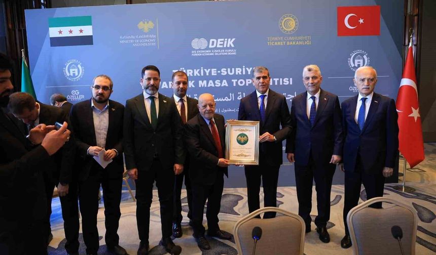 Türkiye ile Suriye Ticarette Yeni Döneme Girdi! 10 Mutabakat Zaptı İmzalandı