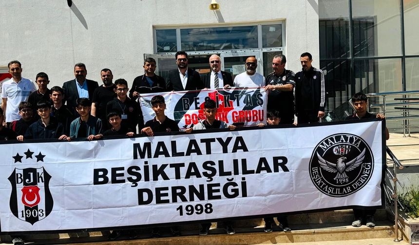 Beşiktaş Gönüllüleri Malatya’da Öğrencilerle Bir Araya Geldi: 1903 Çocuğun Hayali Gerçek Oldu!