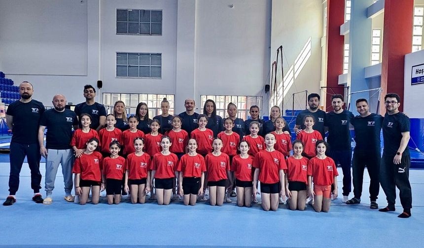 Artistik Cimnastik Kadınlar Gelişim Kampı Malatya'da Start Aldı