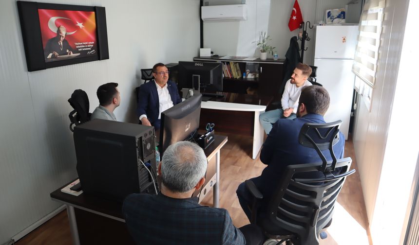 AK Parti Malatya İl Başkanı Ali Bakan’dan Malatyasoz.com’a Ziyaret