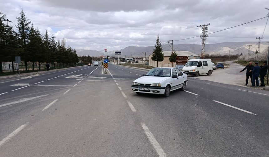 Malatya D-300 Karayolunda Kırmızı Alarm! Vatandaştan Yetkililere Çağrı