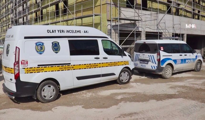 Malatya'da Şantiyeden Düşen 17 Yaşındaki Genç Hayatını Kaybetti!