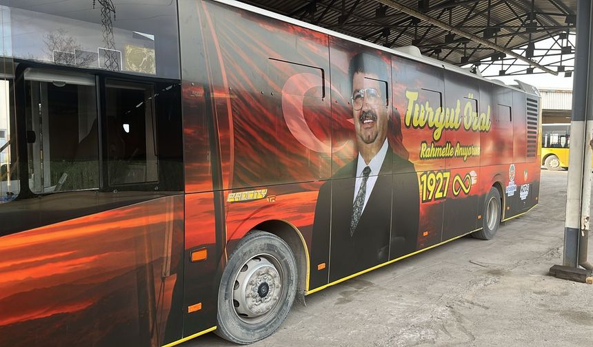 Turgut Özal'ın Anısına Hazırlandı! Malatya'da 1 Yıl Boyunca Hizmet Verecek