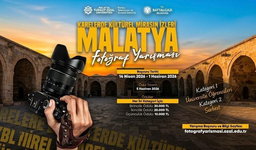 Malatya’nın Kültürel Mirası Kadrajlara Sığıyor: Büyük Fotoğraf Yarışması Başladı!