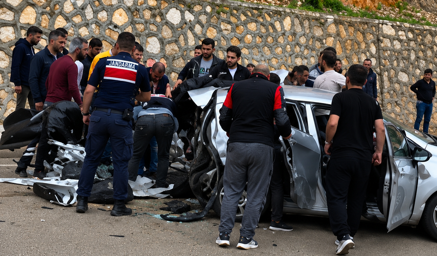 Malatya Akçadağ’da feci kaza: 9 yaralı!