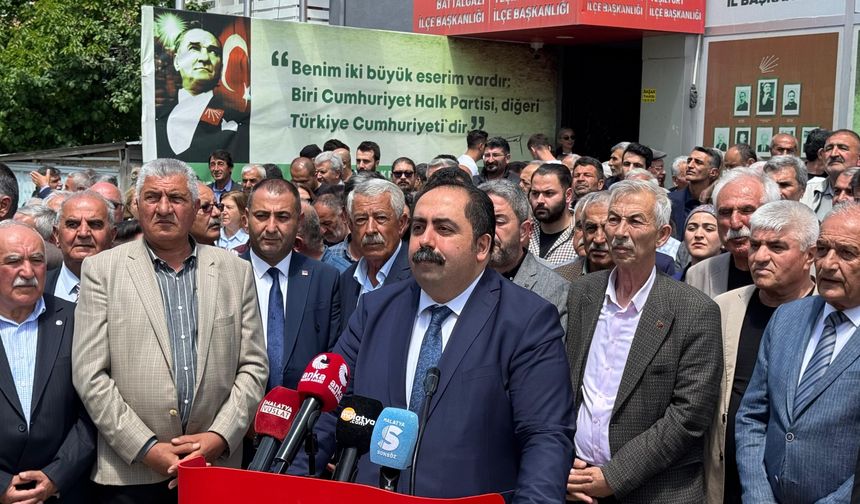 CHP Malatya'dan Sert Çıkış!