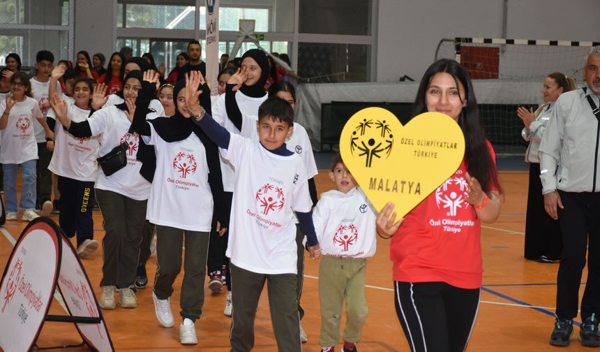 130 Sporcu Malatya’da Buluştu: Özel Olimpiyatlar Coşkusu Başladı