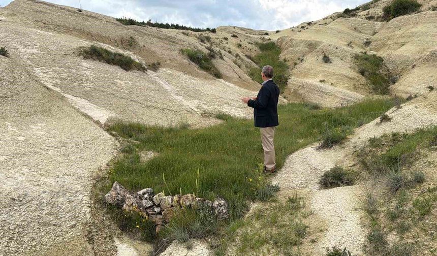 Adıyaman’da Binlerce Yıllık Doğa Mirası: Beyaz Kayaçlar Hayran Bırakıyor
