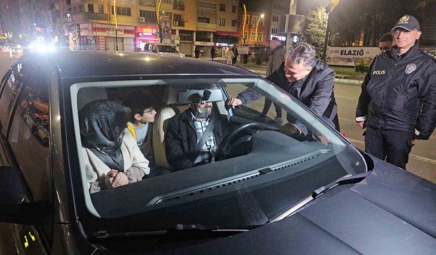 Elazığ'da bayram öncesi geniş çaplı asayiş uygulaması
