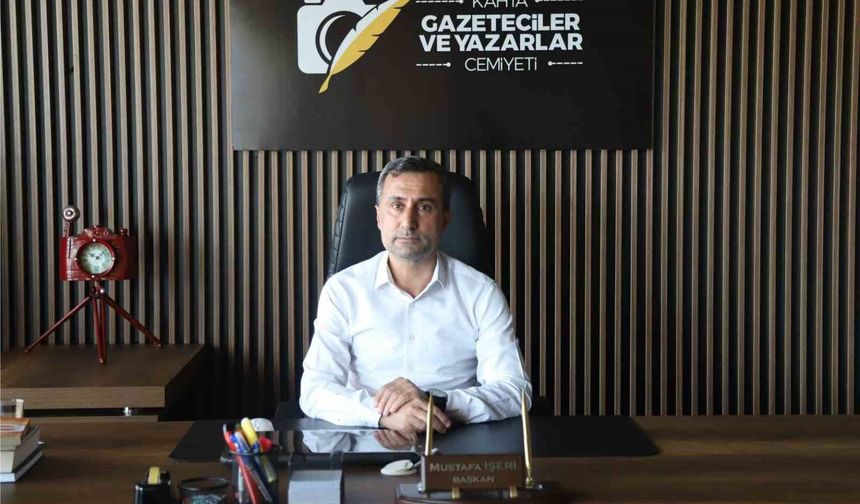 Kahta Gazeteciler ve Yazarlar Cemiyeti Başkanı İşeri: “Gazze’nin Acısı Bayram Sevincimizi Gölgeliyor”