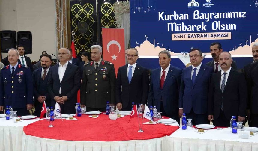 Malatya’da Bayramlaşma Programında Birlik ve Dayanışma Mesajı