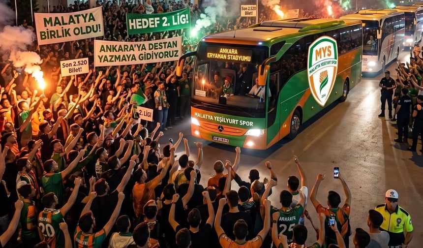 Malatya Birlik Oldu! Araçlar Gece Hareket Edecek