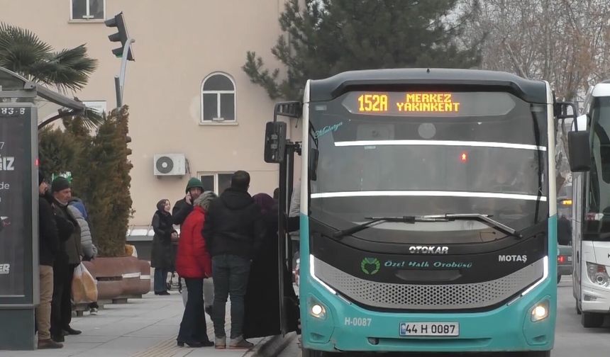 Malatya'da Bugün Otobüs Kullanacaklar Dikkat: MOTAŞ'tan Sefer Saati Kararı