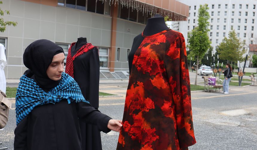 Malatya’da Duygulandıran Sergi: Filistin ve Doğu Türkistan İçin Tek Yürek Oldular