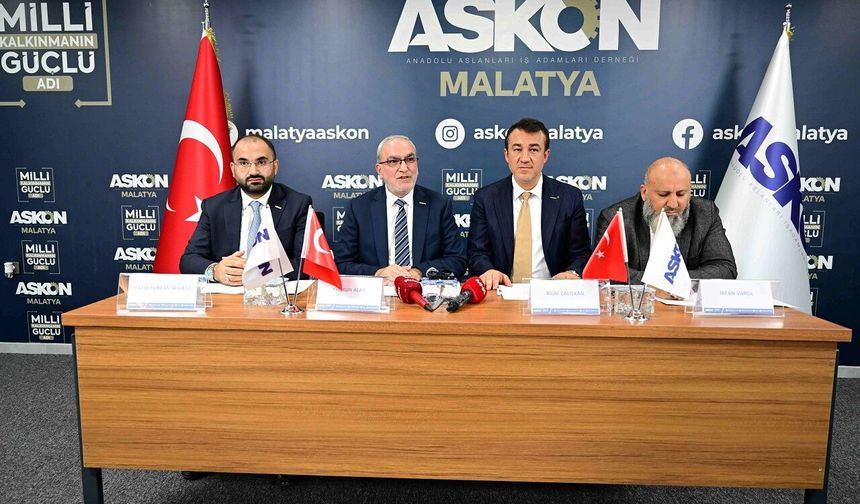 Malatya’da Askon’da Yeni Yönetim: Apak, “Malatya İçin Birlikte Üreteceğiz” Dedi
