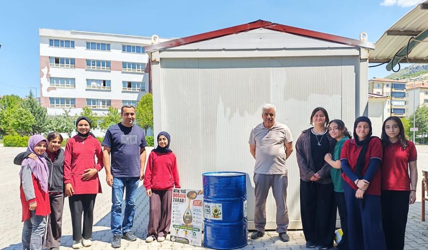 Malatya'da Atık Yağlar Dönüşüme Kazandırılıyor!