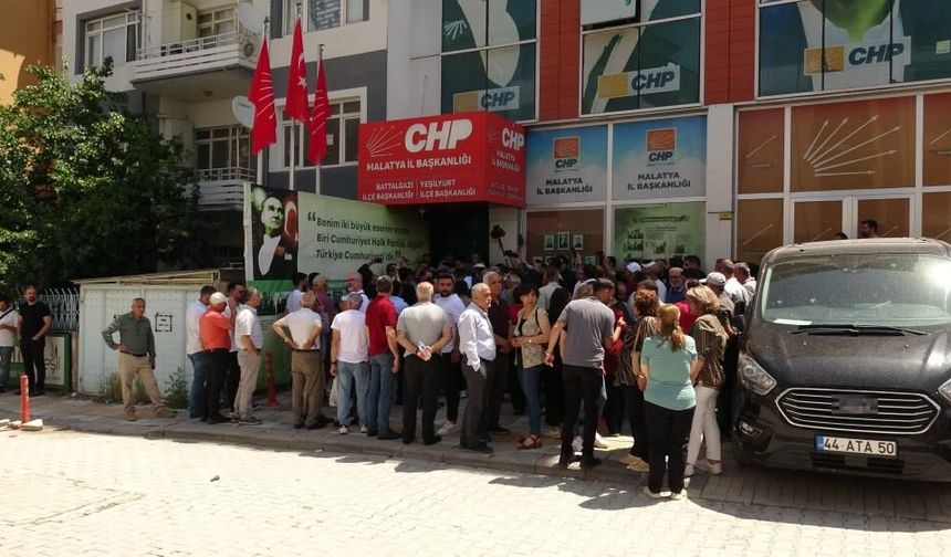 Malatya’da CHP İl Başkanlığı’nda Gerginlik Büyüdü!
