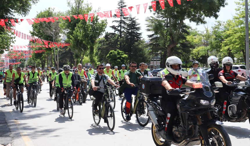 81 İlde Pedallar Aynı Anda Döndü! Malatya da Etkinliğe Katıldı