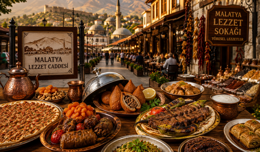 Malatya'ya Lezzet Caddesi Geliyor!