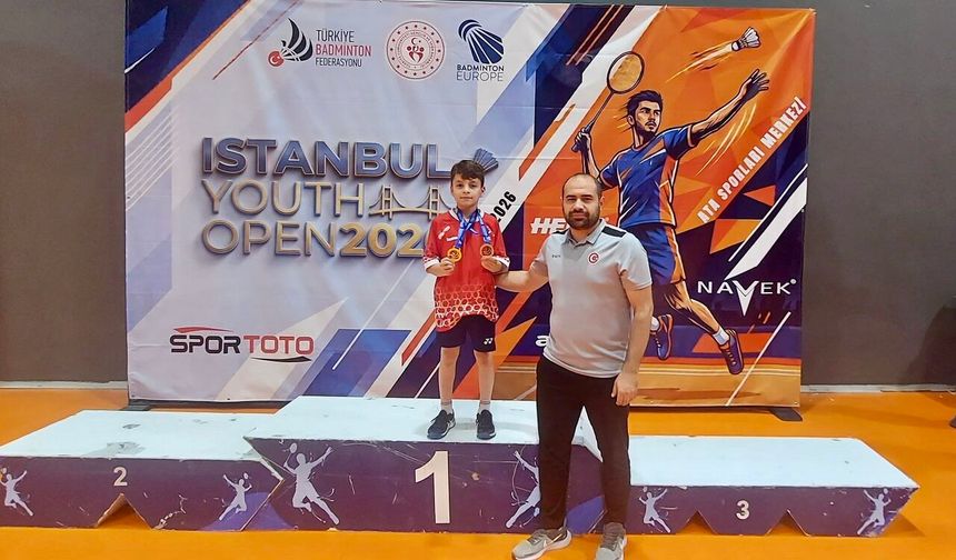 Malatyalı Milli Raket Kerem Eren Çelik'ten İstanbul'da Altın Zaferi!