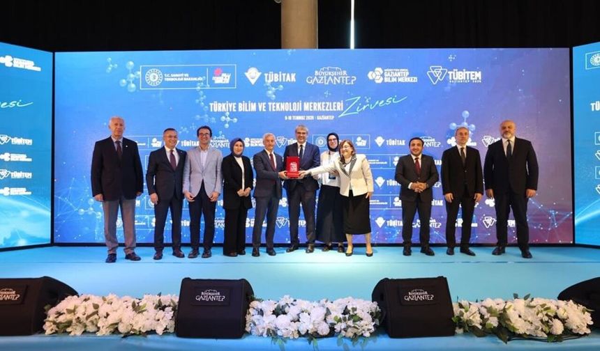 Gaziantep'te Bilim Merkezi Türkiye’nin Zirvesine Çıktı