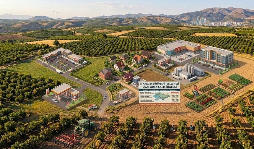 Malatya'da Satış Listesi Açıklandı! 132 Arsa İçin İhale Tarihleri Belli Oldu