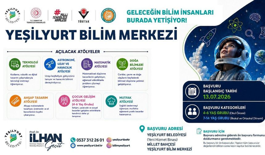 Malatya'da Çocuklar İçin Büyük Fırsat! Başvurular Başlıyor Sakın Kaçırmayın!