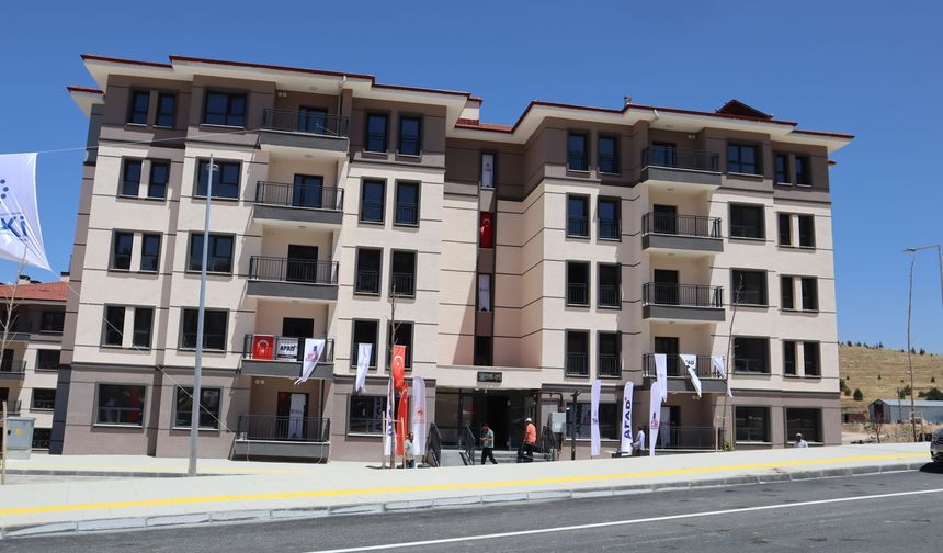 Malatya'da Teslim Edilen TOKİ Evlerinin İçi Belli Oldu! İşte Görüntüler...