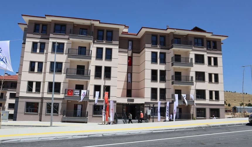 Malatya'da Teslim Edilen TOKİ Evlerinin İçi Belli Oldu! İşte Görüntüler...