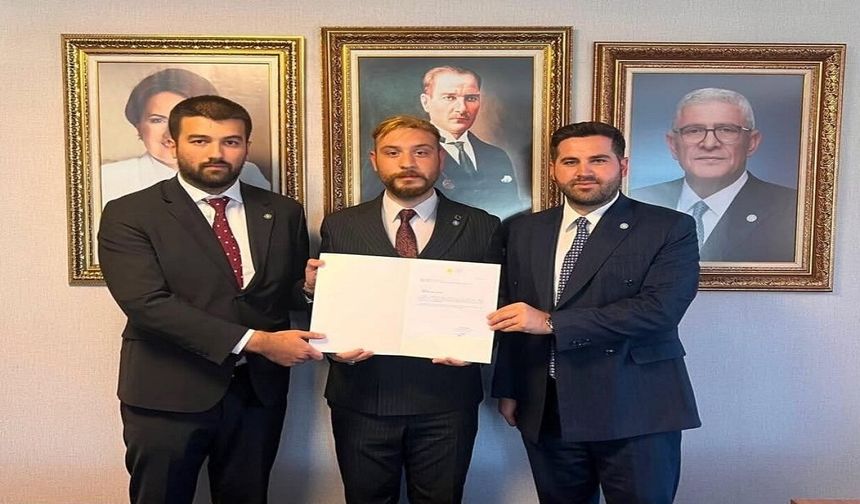 İYİ Parti Malatya'da Gençlik Kollarına Yeni İsim! Mahmut Lider Şentürk Göreve Atandı