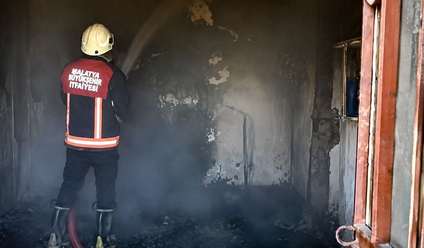 Malatya'da Ev Yangını Can Aldı