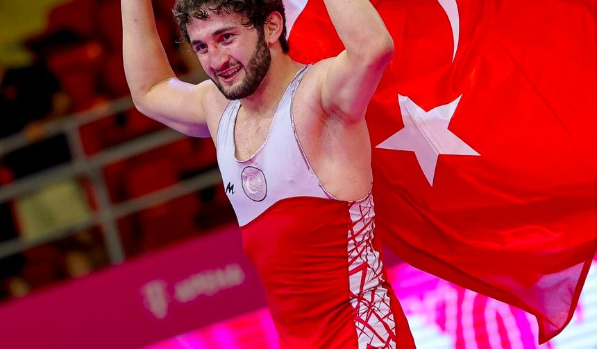 Malatyalı Güreşçi Avrupa Şampiyonu Oldu!