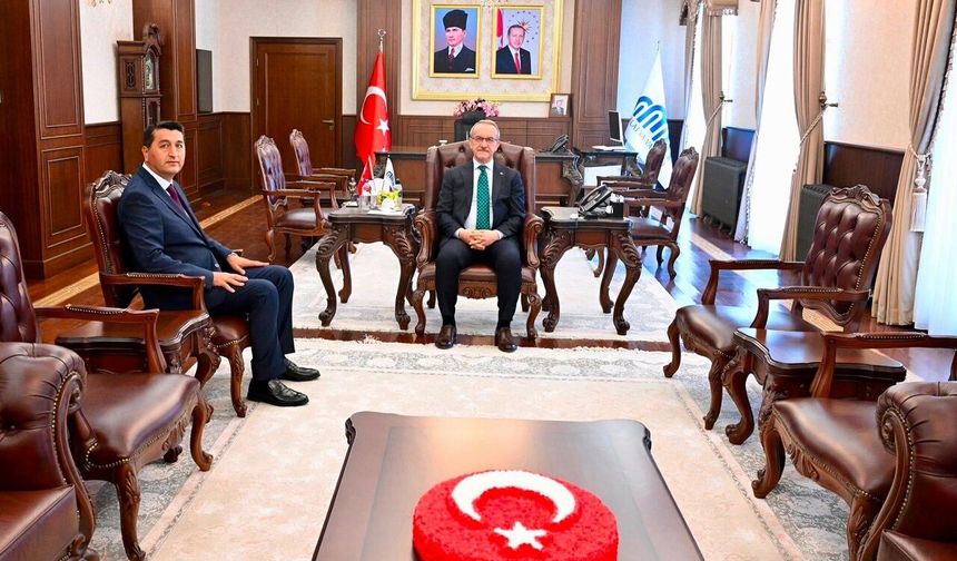 MTSO Başkan Adayı Boyraz Vali Seddar Yavuz İle Görüştü