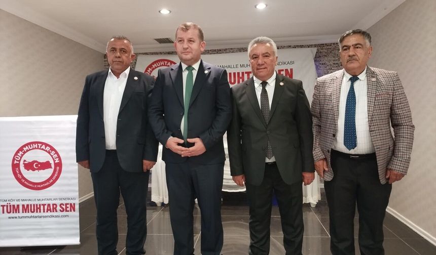 Malatya’da Muhtar-Sen’de yeni dönem: İl temsilciliğine Murat Ceyhan getirildi