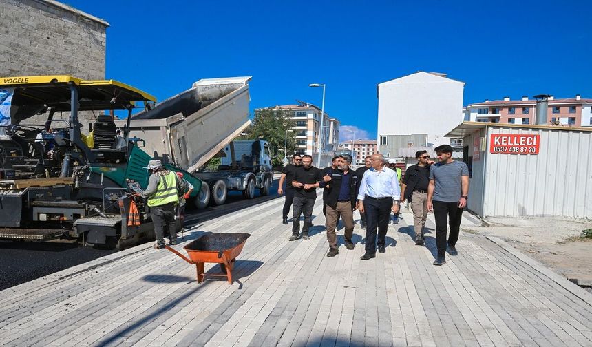 Malatya’da Ulaşımı Rahatlatacak Yol! Boztepe Caddesi’nde Çalışmalar Hızlandı