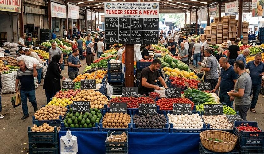 Malatya Halinde Fiyatlar Dudak Uçuklattı! 1 Kilosu Tam 350 TL’ye Çıktı...