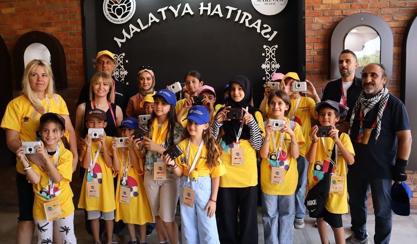 Malatya’da Kültür Yolu Festivali Başladı: Çocuklar FotoMaraton Etkinliğinde Buluştu