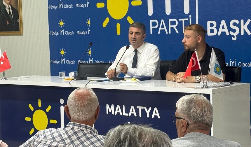 İYİ Parti Malatya'da Yeni Dönem Başladı! Yeni Yönetimde Kimler Var?